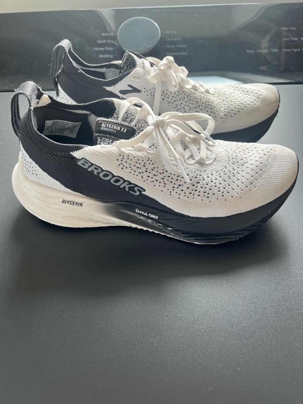 Brooks Women’s Running Shoes - White and Black